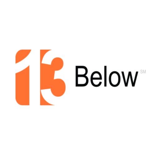 Below 13