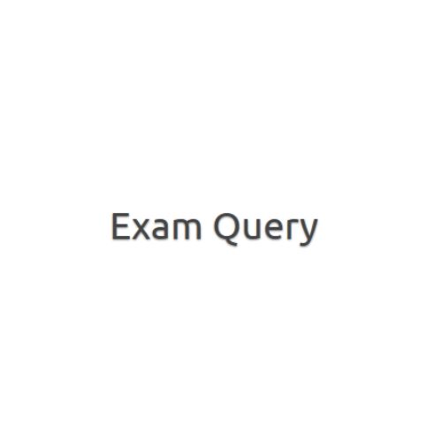 Exam Query