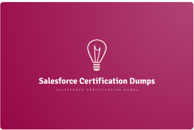 Dumps salesforcecertificationdumps