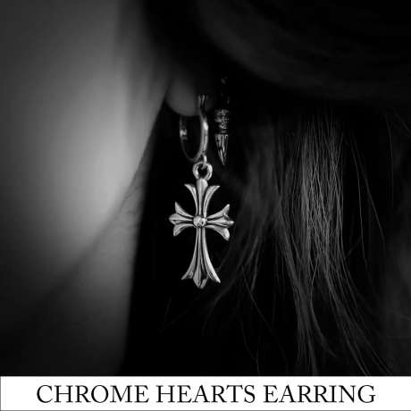 earring chrome hearts 