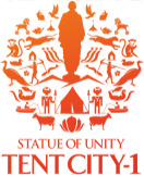 Tent City 1  Statue of Unity 