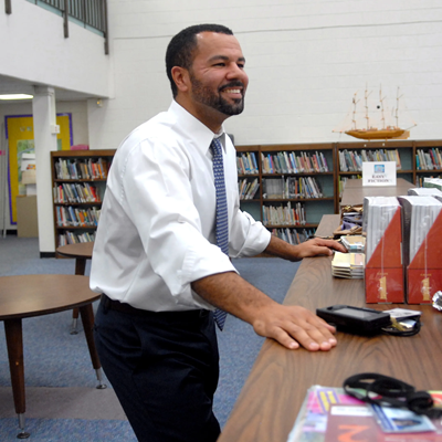 New London Principal Jason Foster