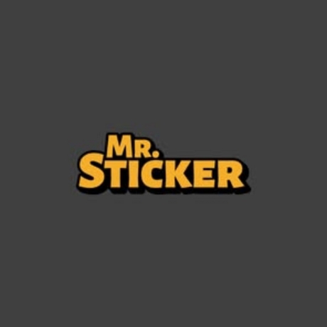 Sticker Mr.