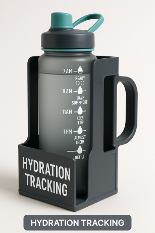 Bottle Holder Hydration Tracking 