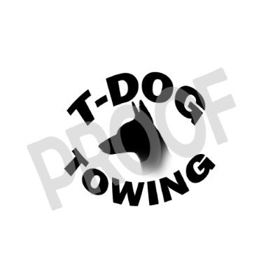 Towing T-Dog