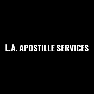Services L.A. Apostille