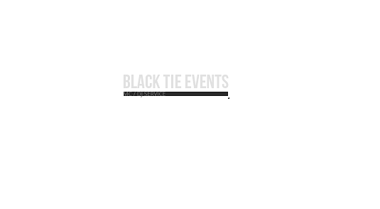 events blacktie