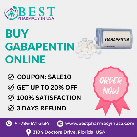 Get Gabapentin Online with Shipping Service