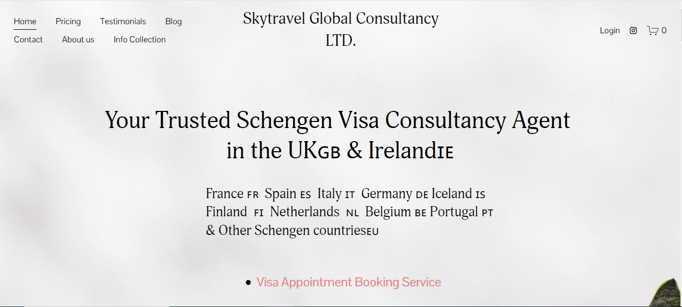 Skytravel-Global UK Visa Appointment