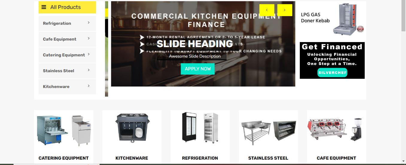 Warehouse Kitchen Appliances