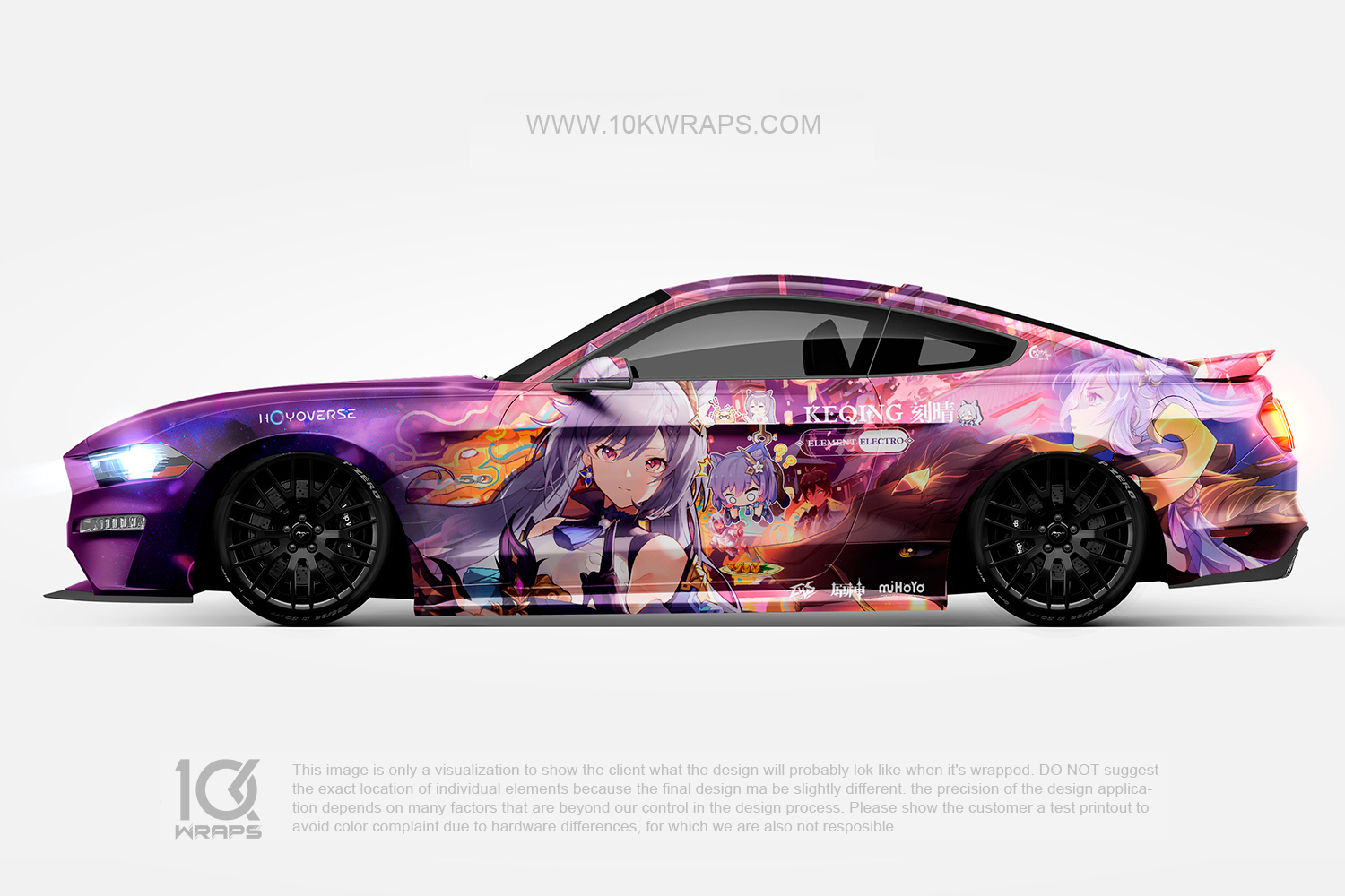 anime itasha car wrap 10kwraps