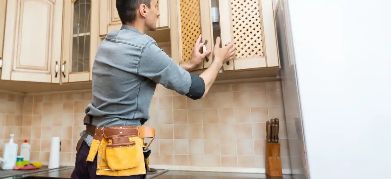outlets kitchen cabinet