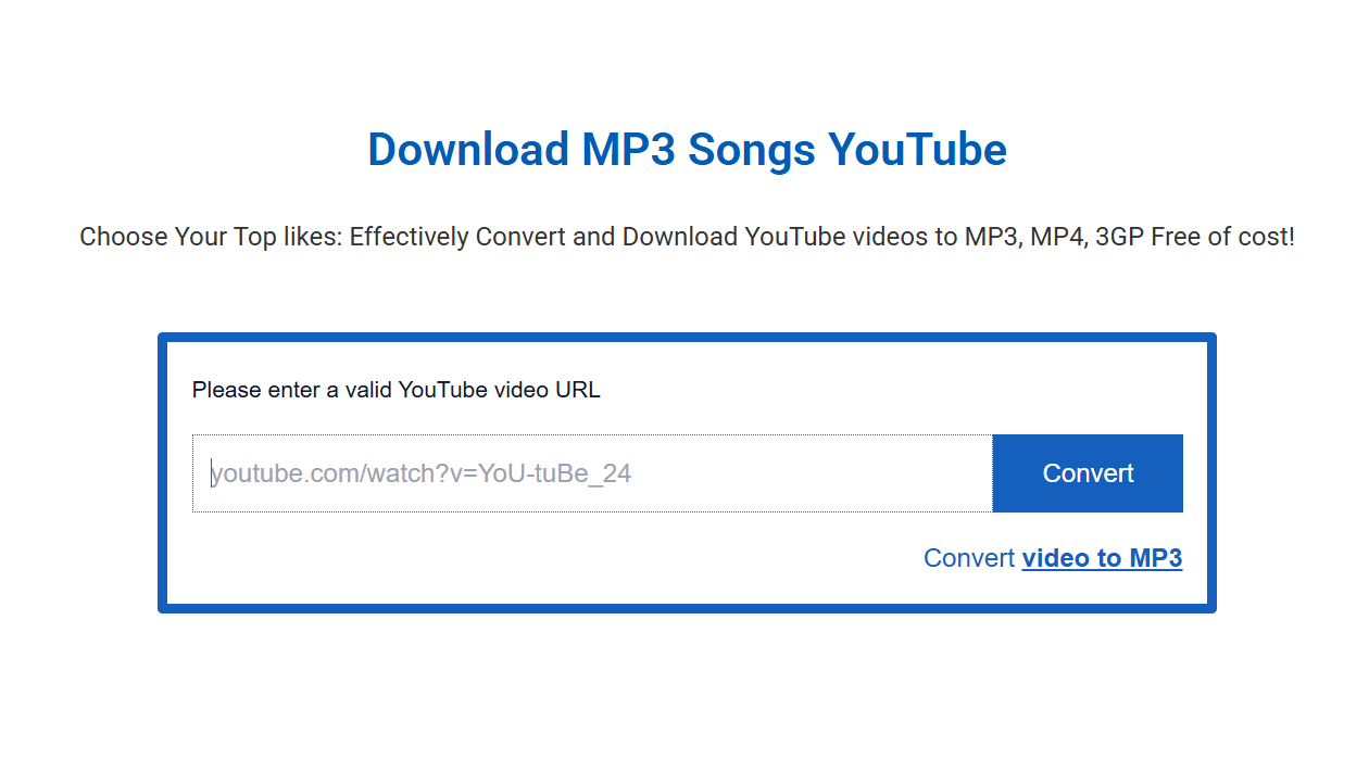 YouTube MP3 Download 
