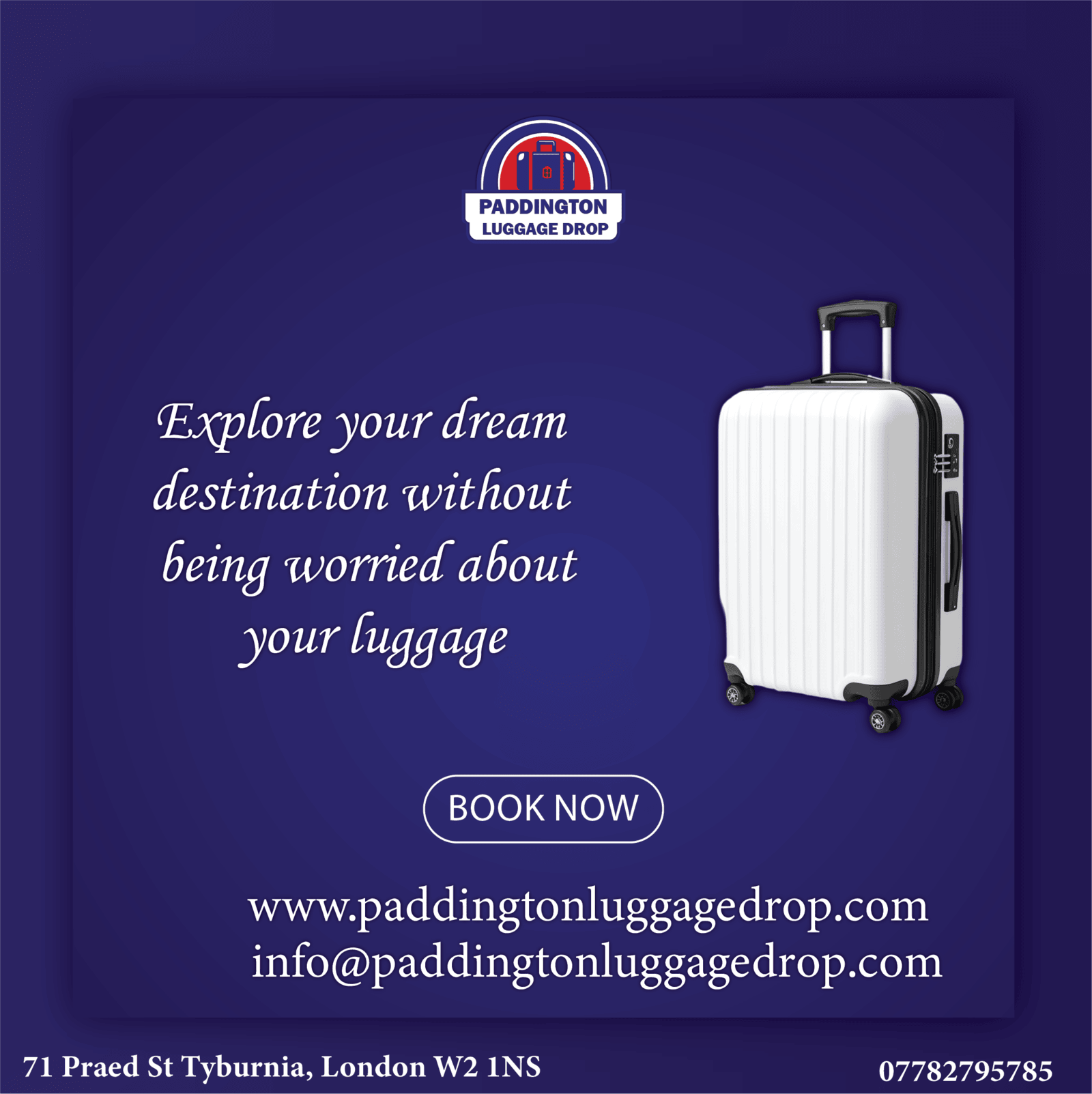 Drop Paddington LUGGAGE