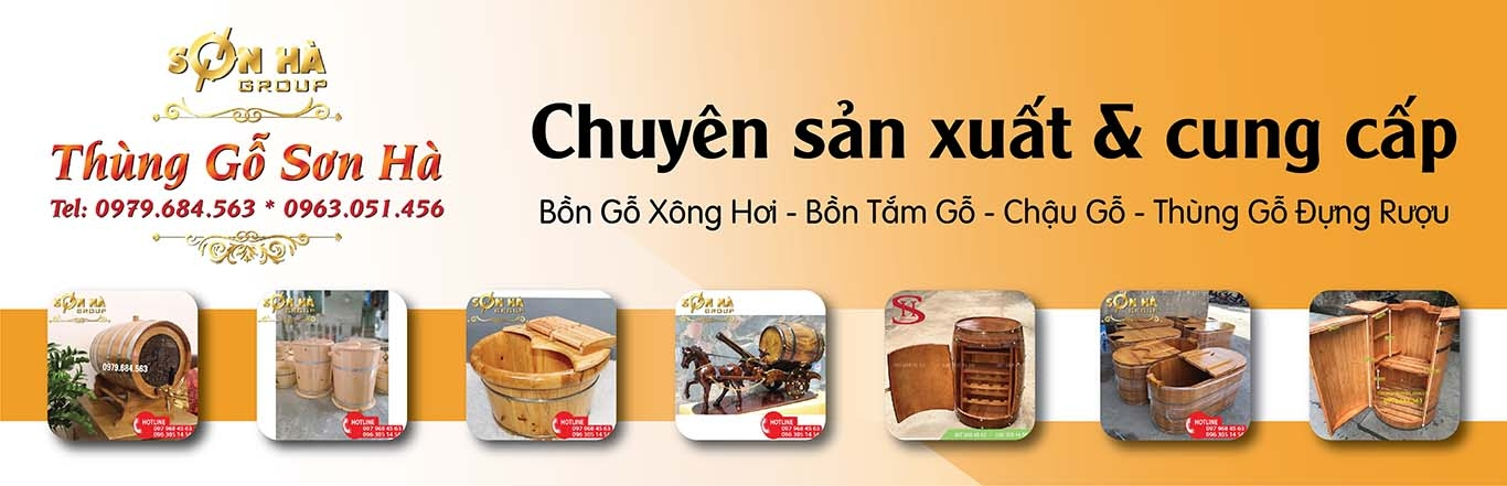 Sơn Hà Thùng Rượu Gỗ