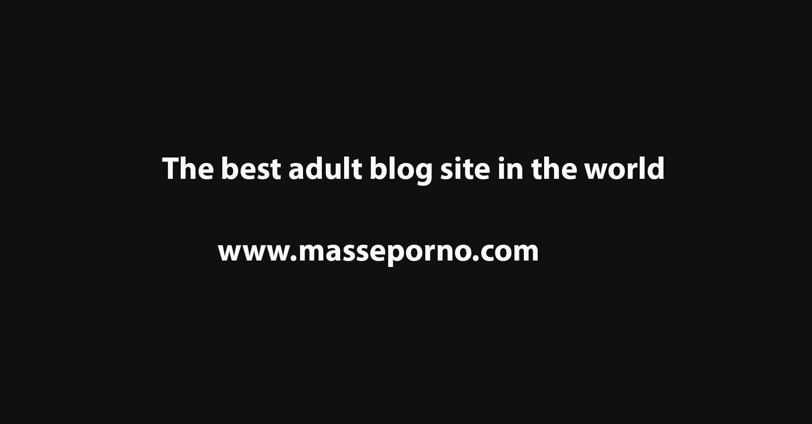 Blog Masseporno