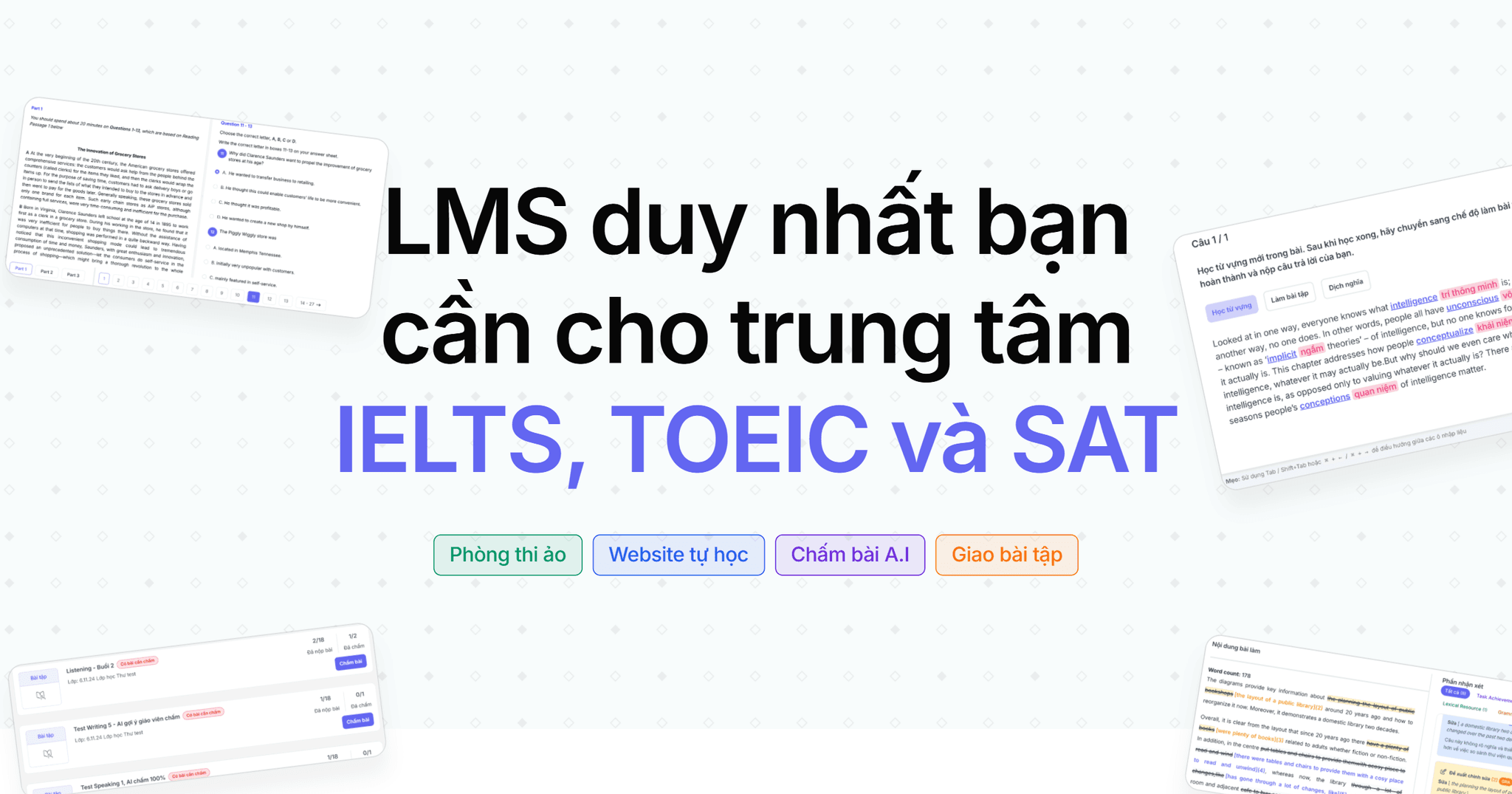 nền tảng LMS Selfomy One