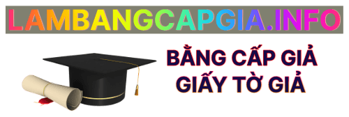 Giấy tờ giả Bằng cấp giả -