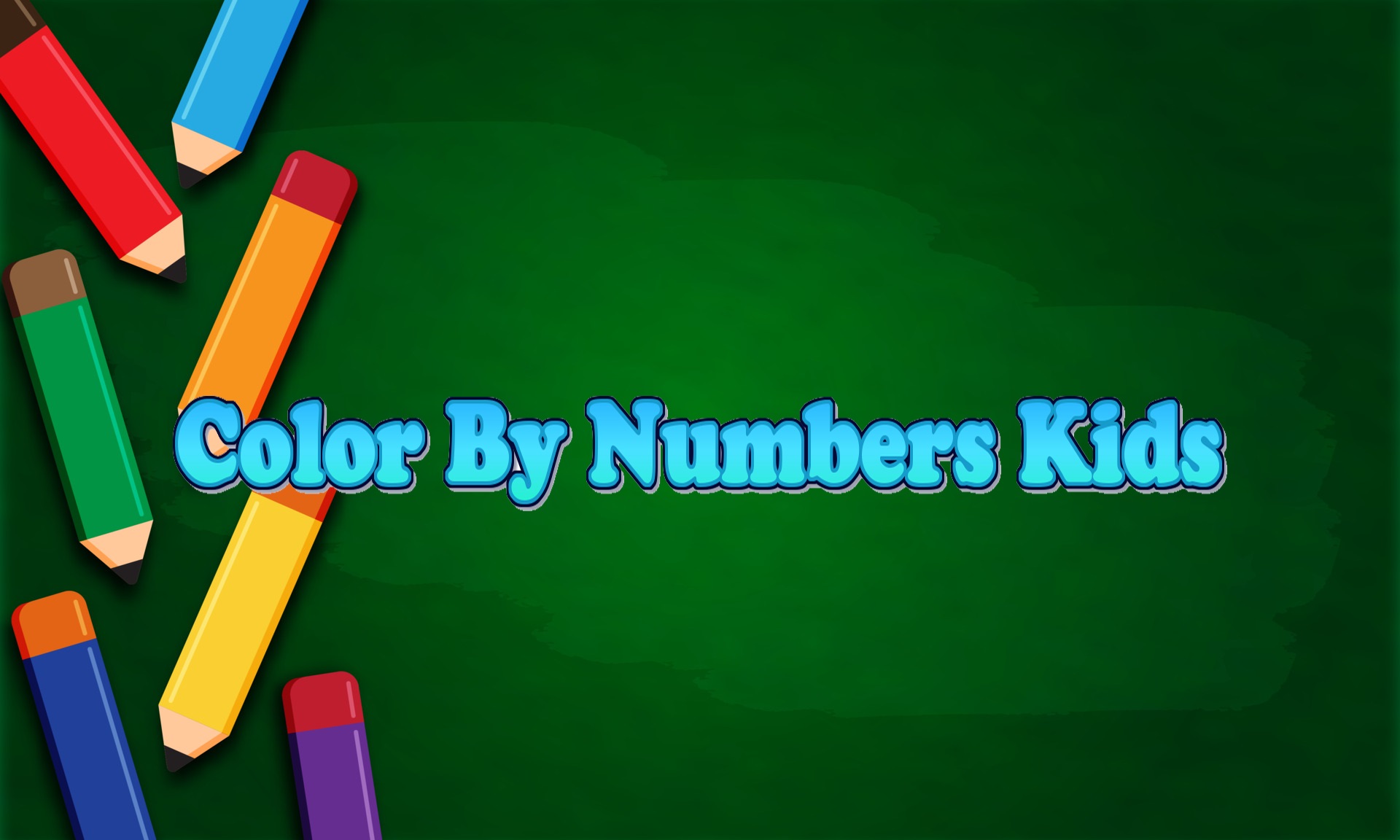 Numbers Kids Color By