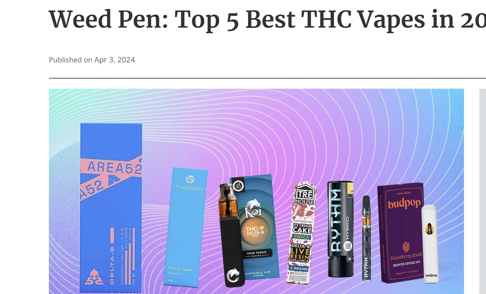 Thc Vape Weed Pen 