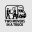 In a Truck Two Movers 