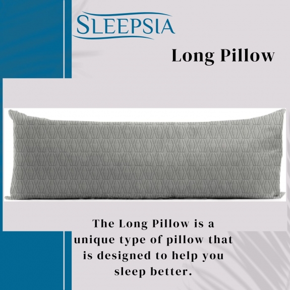 Best Long Pillow by Sleepsia