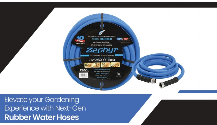 Elevate your Gardening Experience with Next-Gen Rubber Water Hoses