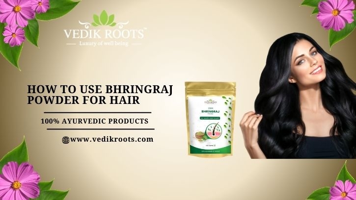 How to use bhringraj powder for hair 