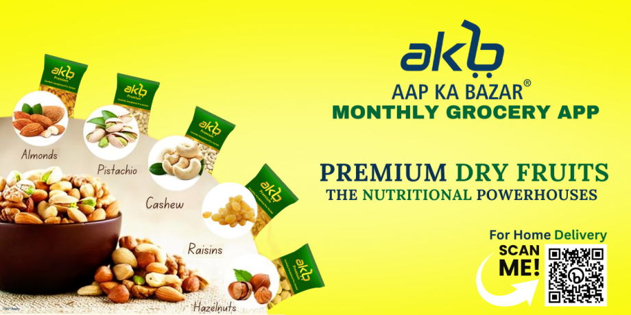 DRY FRUITS: The Nutritional Powerhouses Ft. Aap Ka Bazar’s Offers