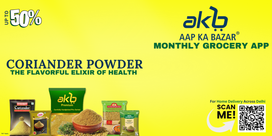 Branded Coriander Powder: The Flavorful Elixir of Health