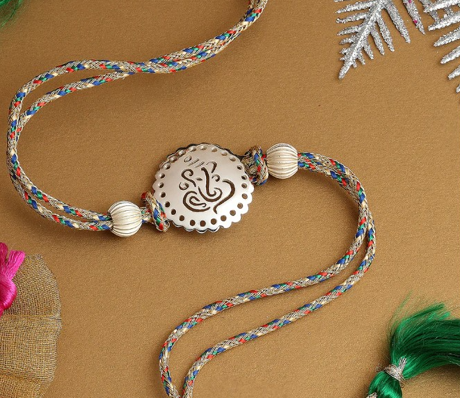 Elegant Ganesh Rakhi Designs for a Blessed Raksha Bandhan From Code Silver