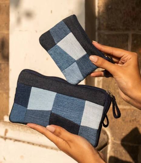 Buy Trendy & Durable Denim Wallets for Women From Dwij Products