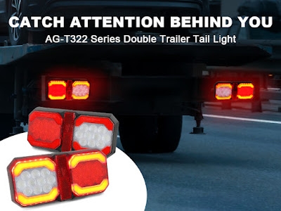 Illuminate Your Journey with AgriEyes T322 LED Boat Trailer Lights