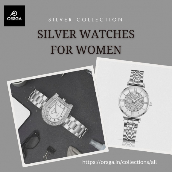  Latest Silver Watches for Women