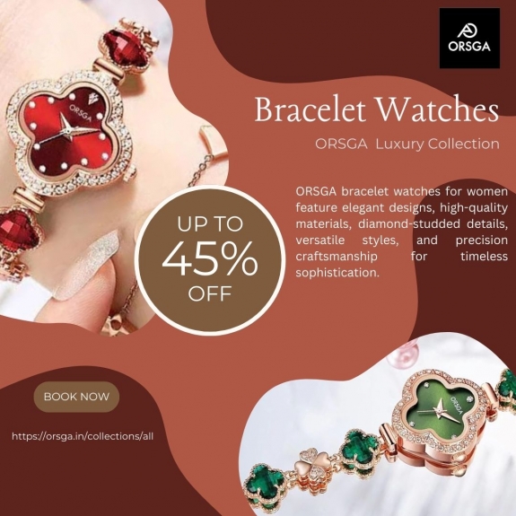  Designer Bracelet Watches for Women