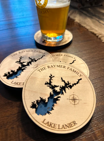 Creating Memories: Unique Designs for Custom Wood Coasters