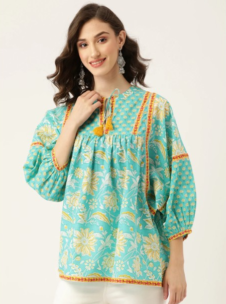 Shop Unique and Stylish Cotton Top Design for Everyday Wear from Jaipur Morni