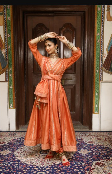 Discover Handcrafted Luxury Anarkali Suits Designed for Grand Occasions from Amoree