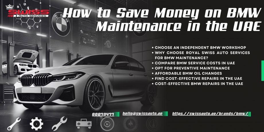 How to Save Money on BMW Maintenance in the UAE