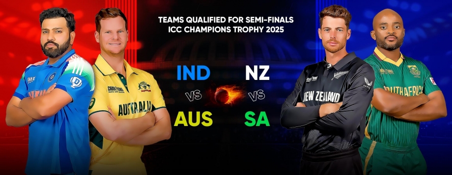 Road to the Final: Analyzing the Semi-Final Matchups of the 2025 ICC Champions Trophy