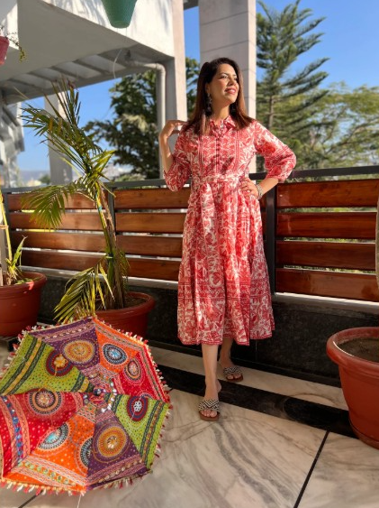 Shop Comfortable Printed Cotton Gown Collection Designed for Everyday Style