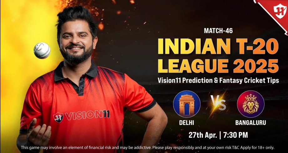 IPL 2025: Delhi's Home Advantage vs. Bengaluru's Star Power – A Vision11 Preview