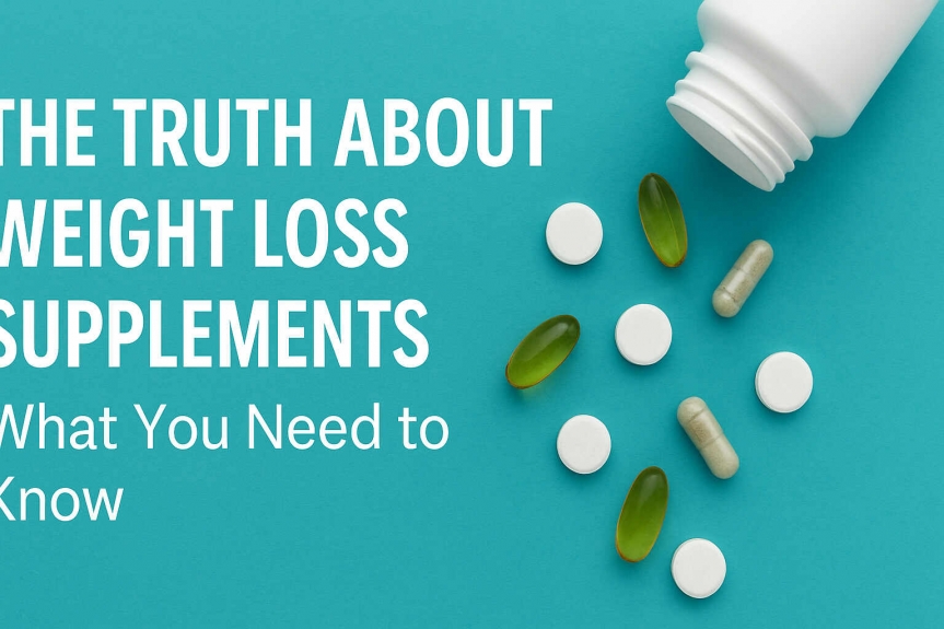 The Truth About Weight Loss Supplements - by Top Dietician in Noida