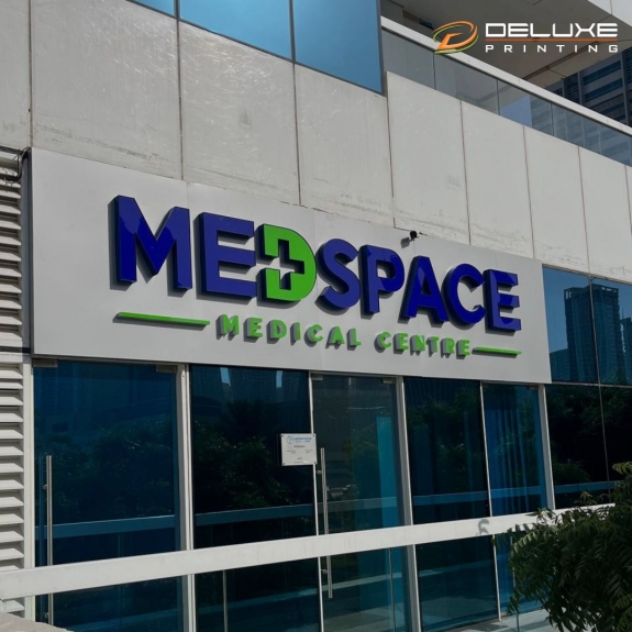 Unlit 3D Signs in Dubai: Leave a Lasting Impression Without the Need for Lights