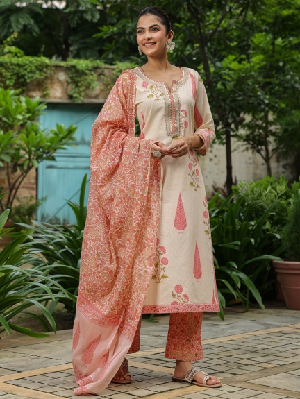 Buy a Jaipuri Print Kurta with Traditional Rajasthani Style Online in India