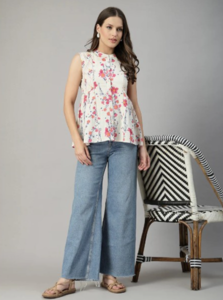 Find Your Perfect Look with Fashionable Floral Tops for Women This Season