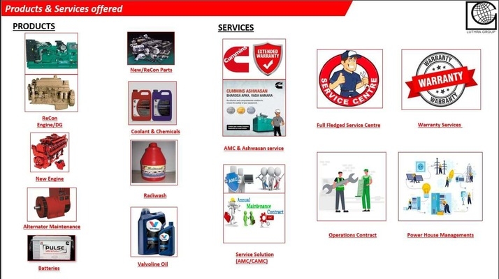 Genset Battery | Dual Fuel conversion kit | DG Service in Gurgaon