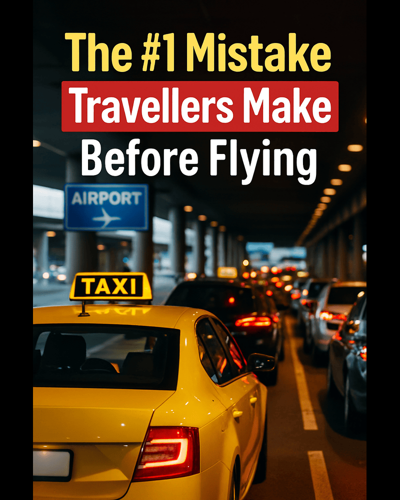 The #1 Mistake Travellers Make Before Flying