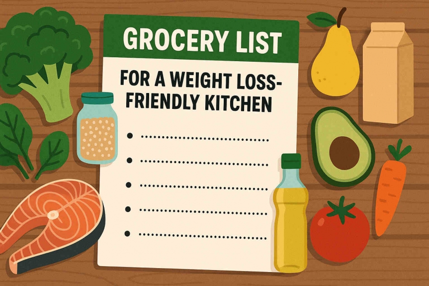 Grocery List for a Weight Loss-Friendly Kitchen