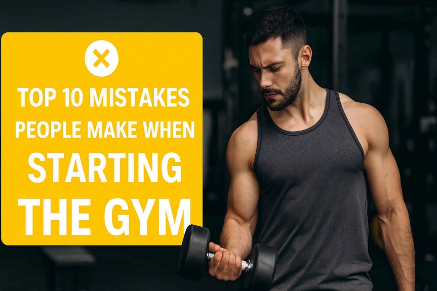 Top 10 Mistakes People Make When Starting the Gym